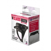 Черный пояс для насадок CLASS STRAP Restyling - LOVETOY (А-Полимер) - купить с доставкой в Ижевске