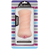 Телесный мастурбатор-вагина X-Basic Pocket Pussy без вибрации - Lovetoy - в Ижевске купить с доставкой