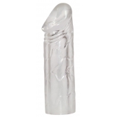 Удлиняющая насадка на пенис Mega Dick Sleeve Transparent - Orion - в Ижевске купить с доставкой