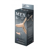 Телесный мужской парапротез MEN STYLE - 15 см. - LOVETOY (А-Полимер) - купить с доставкой в Ижевске