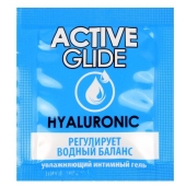 Лубрикант на водной основе Active Glide с гиалуроновой кислотой - 3 гр. - Биоритм - купить с доставкой в Ижевске