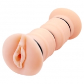 Телесный вибромастурбатор-вагина Michelle - Baile - в Ижевске купить с доставкой
