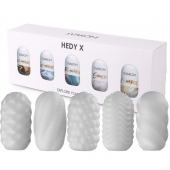 Набор из 5 мастурбаторов Hedy X5 Mixed - Svakom - в Ижевске купить с доставкой