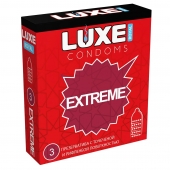 Текстурированные презервативы LUXE Royal Extreme - 3 шт. - Luxe - купить с доставкой в Ижевске