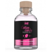 Массажный гель с согревающим эффектом Cotton Candy - 30 мл. - INTT - купить с доставкой в Ижевске