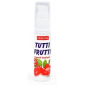 Гель-смазка Tutti-frutti со вкусом барбариса - 30 гр. - Биоритм - купить с доставкой в Ижевске