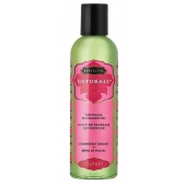 Массажное масло Naturals Strawberry Dreams с ароматом клубники - 59 мл. - Kama Sutra - купить с доставкой в Ижевске