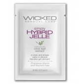 Гель-лубрикант на водно-силиконовой основе Simply Hybrid Jelle - 3 мл. - Wicked - купить с доставкой в Ижевске