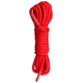 Красная веревка для связывания Nylon Rope - 5 м. - Easy toys - купить с доставкой в Ижевске