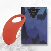 Красное кольцо с вибрацией Thor Cockring - FeelzToys - в Ижевске купить с доставкой