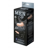 Пустотелый фаллопротез MEN STYLE - 17,5 см. - LOVETOY (А-Полимер) - купить с доставкой в Ижевске