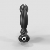 Черный вибромассажер простаты и промежности Prostate Pro с пультом ДУ - Bathmate - в Ижевске купить с доставкой