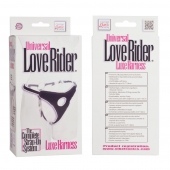 Трусы для страпона с универсальным креплением Universal Love Rider Luxe Harness - California Exotic Novelties - купить с доставкой в Ижевске