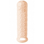 Телесный фаллоудлинитель Homme Long - 15,5 см. - Lola Games - в Ижевске купить с доставкой
