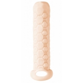 Телесный фаллоудлинитель Homme Long - 13,5 см. - Lola Games - в Ижевске купить с доставкой