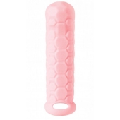 Розовый фаллоудлинитель Homme Long - 15,5 см. - Lola Games - в Ижевске купить с доставкой
