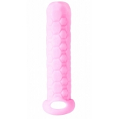 Розовый фаллоудлинитель Homme Long - 13,5 см. - Lola Games - в Ижевске купить с доставкой