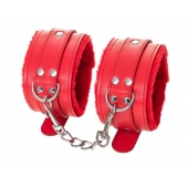 Красные оковы Anonymo из искусственной кожи - ToyFa - купить с доставкой в Ижевске