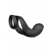 Черное эрекционное кольцо Benedict для стимуляции промежности - Svakom - в Ижевске купить с доставкой