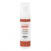 Разогревающее массажное масло  с ароматом клубники Gourmet Strawberry - 50 мл. - Exsens - купить с доставкой в Ижевске