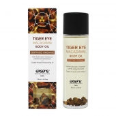 Органическое массажное масло TIGER EYE MACADAMIA - 100 мл. - Exsens - купить с доставкой в Ижевске