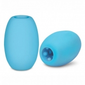 Голубой двусторонний мастурбатор MINI BUBBLE - Zolo - в Ижевске купить с доставкой