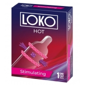 Стимулирующая насадка на пенис LOKO HOT с возбуждающим эффектом - Sitabella - в Ижевске купить с доставкой