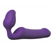 Фиолетовый безремневой страпон Queens L - Adrien Lastic - купить с доставкой в Ижевске