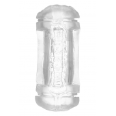 Прозрачный двусторонний мастурбатор Sophia - вагина и анус - Dream Toys - в Ижевске купить с доставкой