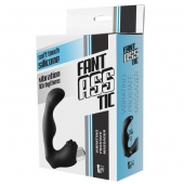 Черный вибромассажер простаты FantASStic Vibrating Prostate Massager - 11,3 см. - Dream Toys - в Ижевске купить с доставкой