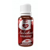 Возбудитель  Любовный эликсир 30+  - 20 мл. - Миагра - купить с доставкой в Ижевске