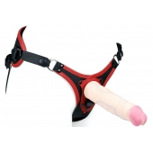 Пояс унисекс UNISEX Style с 2 насадками - LOVETOY (А-Полимер) - купить с доставкой в Ижевске