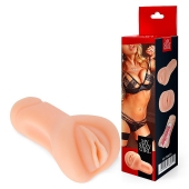 Телесный реалистичный мастурбатор в виде вагины - Bior toys - в Ижевске купить с доставкой