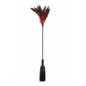 Стек-щекоталка Sweet Caress Feather Whip - 58 см. - Sweet Caress - купить с доставкой в Ижевске