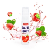 Гель-смазка Tutti-frutti с земляничным вкусом - 30 гр. - Биоритм - купить с доставкой в Ижевске