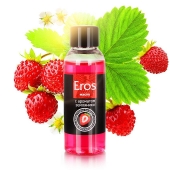 Массажное масло Eros fantasy с ароматом земляники - 50 мл. - Биоритм - купить с доставкой в Ижевске