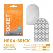 Карманный мастурбатор HEXA-BRICK - Tenga - в Ижевске купить с доставкой