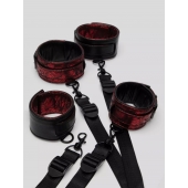 Изысканный набор фиксаций на кровати Reversible Under Mattress Restraint Set - Fifty Shades of Grey - купить с доставкой в Ижевске