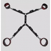 Изысканный набор фиксаций на кровати Reversible Under Mattress Restraint Set - Fifty Shades of Grey - купить с доставкой в Ижевске