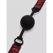 Кляп-шар на двусторонних ремешках Reversible Silicone Ball Gag - Fifty Shades of Grey - купить с доставкой в Ижевске
