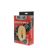 Мастурбатор-вагина с вибрацией и выносным пультом управления REALSTUFF SMOOTH   BALD - Dream Toys - в Ижевске купить с доставкой