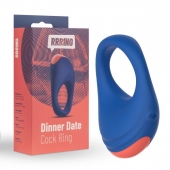 Синее эрекционное кольцо RRRING Dinner Date Cock Ring - FeelzToys - в Ижевске купить с доставкой