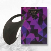 Черное эрекционное виброкольцо Thor Cockring - FeelzToys - в Ижевске купить с доставкой