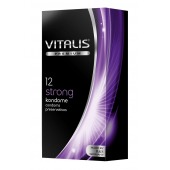 Презервативы с утолщённой стенкой VITALIS PREMIUM strong - 12 шт. - Vitalis - купить с доставкой в Ижевске