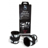 Серо-черные наручники Totally His - Fifty Shades of Grey - купить с доставкой в Ижевске