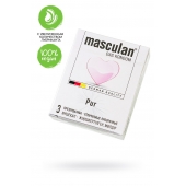 Супертонкие презервативы Masculan Pur - 3 шт. - Masculan - купить с доставкой в Ижевске