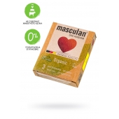 Экологически чистые презервативы Masculan Organic - 3 шт. - Masculan - купить с доставкой в Ижевске