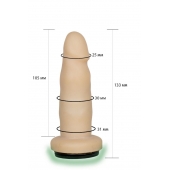 Телесная насадка Harness - 13,3 см. - LOVETOY (А-Полимер) - купить с доставкой в Ижевске