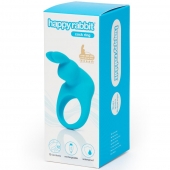 Голубое эрекционное виброкольцо Happy Rabbit Rechargeable Rabbit Cock Ring - Happy Rabbit - в Ижевске купить с доставкой