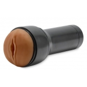 Коричневый мастурбатор-вагина Feel Stroker - Kiiroo - в Ижевске купить с доставкой
